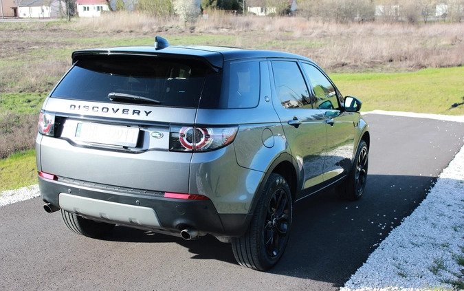 Land Rover Discovery Sport cena 111900 przebieg: 78000, rok produkcji 2018 z Zielonka małe 277